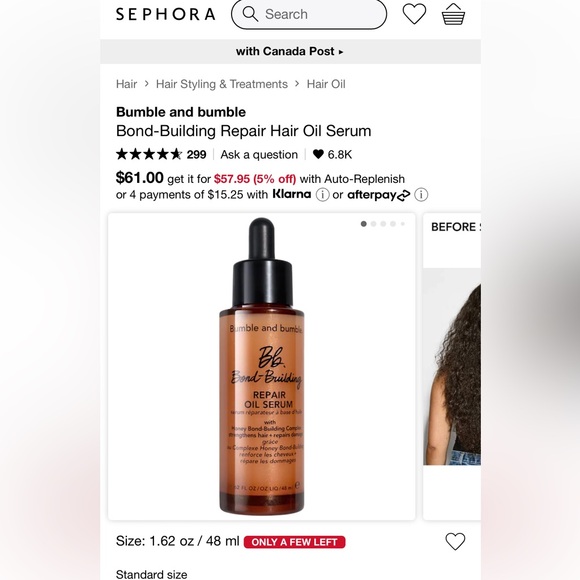 Bumble and bumble Bond-Building Repair Hair Oil Serum 48ml - Picture 4 of 4